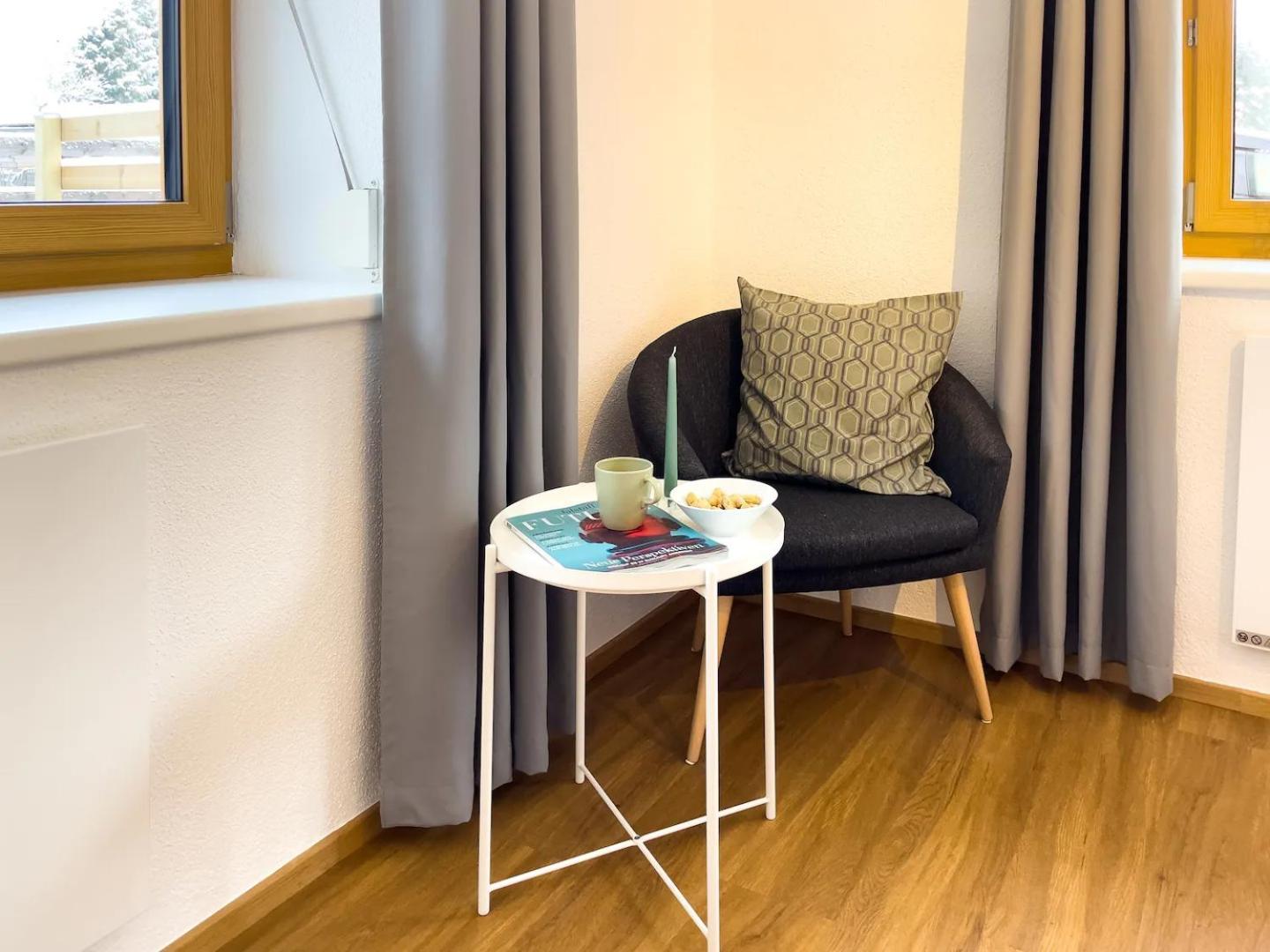 Modernes Apartment - 3 Schlafzimmer - 2 Kostenlose Parkplaetze 菲根 外观 照片